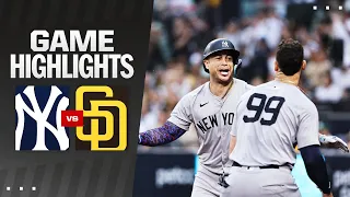 Yankees vs. Padres Game Highlights (5/24/24) | MLB Highlights