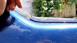 Как отрегулировать крышку багажника ВАЗ 21099 по высоте