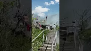 INCENDIU DE VEGETAȚIE USCATĂ LA CETATEA POENARI