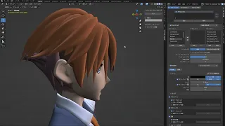 PSOFT Pencil+ 4 Line for Blender │ 髪の自己交差