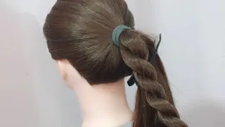 How to easy hairstyles for beginners/Basic hairstyle for girls// Hair style girl simple