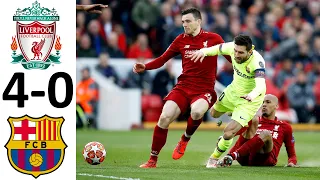 Liverpool 4-0 Barcelona: Epic Comeback - Full Match Highlights - UEFA Champions League