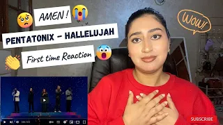 WOW ! Pentatonix - Hallelujah Live The Evergreen Christmas Tour 2021 - First time REACTION/REVIEW