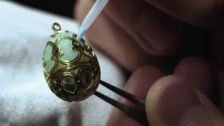 Fabergé | The Guilloché Enamelling Technique