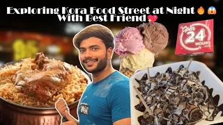 Exploring Kora Food Street with Bestfriend❤️| Night Vibes🤤🍾🍗|Velachery Kora Carnival 🍔🌯|Sk's World❣️