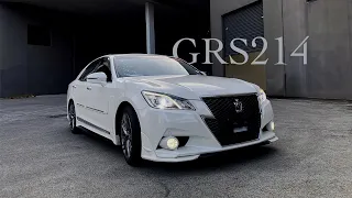 Toyota Crown Athlete GRS214 Test Drive | 4K