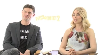 PITCH PERFECT 2: Meet Das Sound Machine's Flula Borg & Birgitte Hjort Sorensen