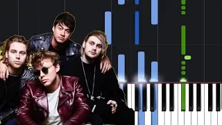 5 Seconds Of Summer - "More" Piano Tutorial - Chords - How To Play - Cover