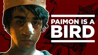 Paimon is a bird, the click is a cluck