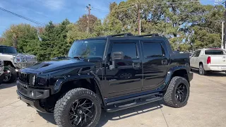 2009 Hummer H2 SUT Luxury - 30k miles - Black-Ops Package