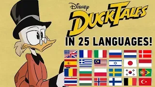 DuckTales in 25 languages! (2 ver.)