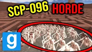 HORDE OF SCP-096 IN MAZE!! (gmod scp)