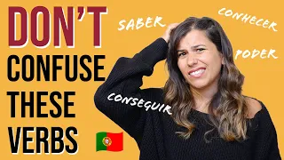 European Portuguese | DON'T Confuse These Verbs!!