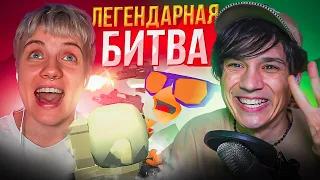 ХОЛИ БАМ VS ОЛЯ КЕКС // играем в ЧИКЕН ГАН! @HolyBaam