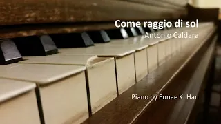 Come raggio di sol (Low Key) - Antonio Caldara (Piano Accompaniment)