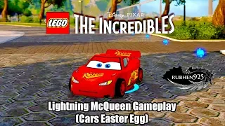 LEGO The Incredibles 2 - Lightning McQueen Gameplay | Cars Easter Egg