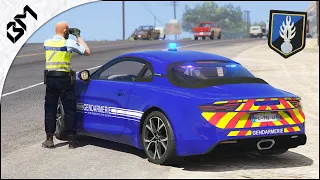 GTA 5 - LSPDFR - GENDARMERIE E.R.I | ÉQUIPE RAPIDE D'INTERVENTION - ALPINE A110