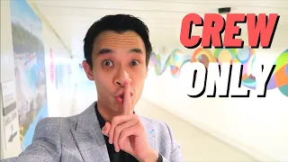 More *Secret* Crew Areas On A Cruise Ship | Symphony Of The Seas