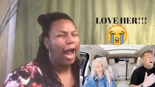 Christina Aguilera Carpool Karaoke REACTION!