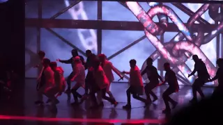 2014 MAMA blockb vs BTS fancam