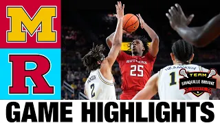 Michigan vs Rutgers Highlights | NCAA Men's Basketball | 2024 College Basketball