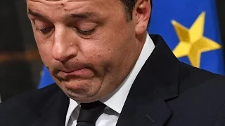 Итальянский премьер подает в отставку! Евро падает!