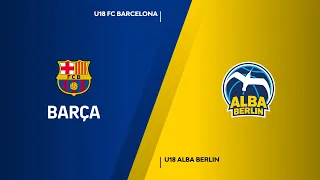 2023-24 EB ANGT Finals Berlin Round 1 Highlights: U18 FC Barcelona-U18 ALBA Berlin