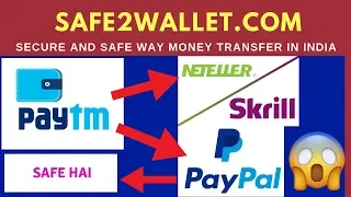 Skrill, Neteller and Paypal money deposit safe way/Namecheap Domain Buy