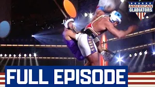 Gladiator Tower Is Knocked Off In Human Cannonball | American Gladiators | Full Episode | S04E07