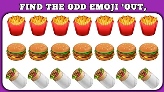 HOW GOOD ARE YOUR EYES #018 | Find The Odd Emoji Out | Emoji Puzzle Quiz | #quiz