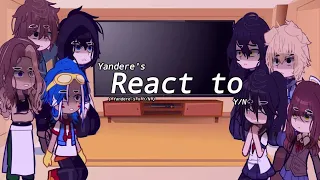 Yandere's react to Y/N | Meme | Ft: Yandere's | part 1 | Shipp's ? | By Akiwe_Queen