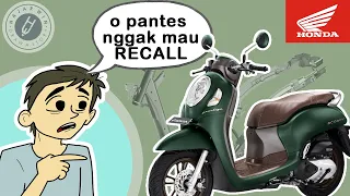 Apa Itu RECALL, Mengapa HONDA Ketakutan Melakukanya? Apa Yang Bikin Kasus eSAF Tak Kunjung Selesai?