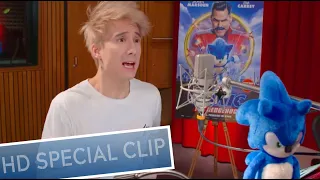 SONIC THE HEDGEHOG | Special Clip | Julien Bam im Synchronstudio