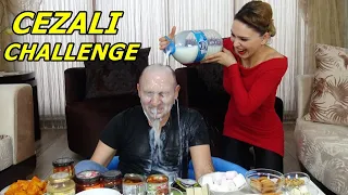 CEZALI CHALLENGE | YEMEK VAR İÇMEK YOK CHALLENGE !!