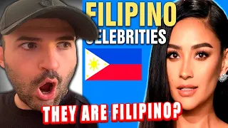 10 Celebrities Who Are Surprisingly Filipino - First Reaction