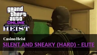 GTA Online - Casino Heist "Silent And Sneaky" 2-Players (Elite & Undetected In Hard Mode)