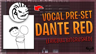 How to Sound Like DANTE RED (Ericdoa Bitcrushed) | Hyperpop x Digicore Fl Studio Tutorial