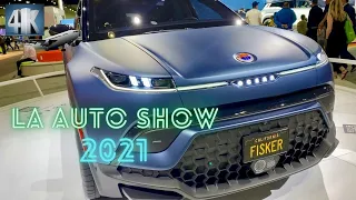 [4K] Full walking  tour of the 2021 Los Angeles Auto Show. Just Amazing!