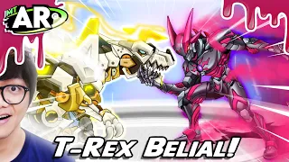 Mecha God T-Rex VS Ultraman Belial Super Mecha Colosseum‼️