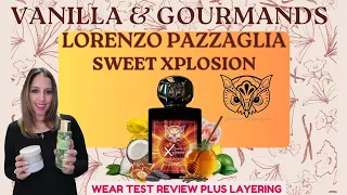 LORENZO PAZZAGLIA SWEET XPLOSION|🍯🥥🌸|Wear Test Review Plus Layering|Vanilla and Gourmand Fragrances