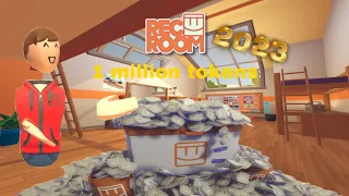 HOW TO GET 1 MILLION TOKENS ON REC ROOM WORKING 2023!!