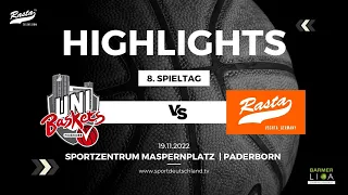 Highlights: Uni Baskets Paderborn - RASTA Vechta  (19.11.22)