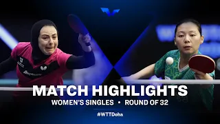 Dina Meshref vs Choi Hyojoo | WTT Star Contender Doha 2021 | Women's Singles | Round of 32