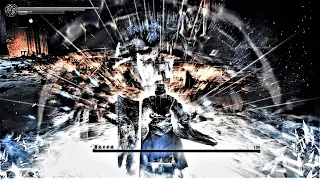 黑暗靈魂3:教堂騎士原版錘矛"正面硬剛及彈飛"心中的黑焰芙莉德【王灰強化版(不完全) /武器還原mod】|  Cathedral Knight VS Sister Friede (4K 60 fps)