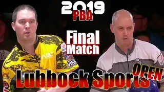 2019 Bowling - PBA Bowling Lubbock Sports Open Final - Sean Rash VS. Dick Allen