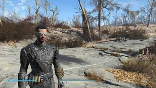 Fallout 4 The dark green vs black BOS uniform