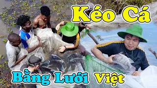 Đông Paulo || Đã Mắt MẺ LƯỚI Kéo Lên Nhiều Cá “Khủng” Từ Nông Trại