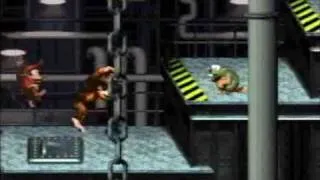 Donkey Kong Country - 101% Walkthrough, Part 23 - Oil Drum Alley