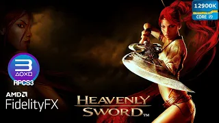 RPCS3 0.0.19-13082 | Heavenly Sword 4K FSR 60FPS Unlock i9-12900K | PS3 Emulator PC Performance