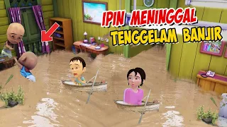 ipin Meninggal Ternggelam Banjir , Upin sedih ! GTA Lucu